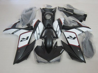 Cheapest 2015-2022 Black White Yamaha YZF R3 Motor Fairings Canada