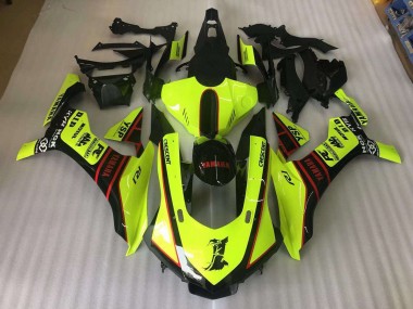 Cheapest 2015-2019 Yellow Dragon Decals Yamaha YZF R1 Replacement Motorcycle Fairings Canada