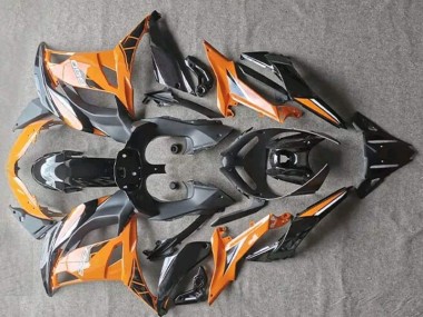 Cheapest 2017-2019 Glossy Orange Black Kawasaki EX650 Replacement Motorcycle Fairings Canada