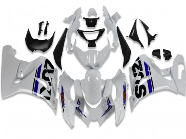 Cheapest 2017-2021 White Blue Suzuki GSXR 1000 Motorcycle Fairings Canada