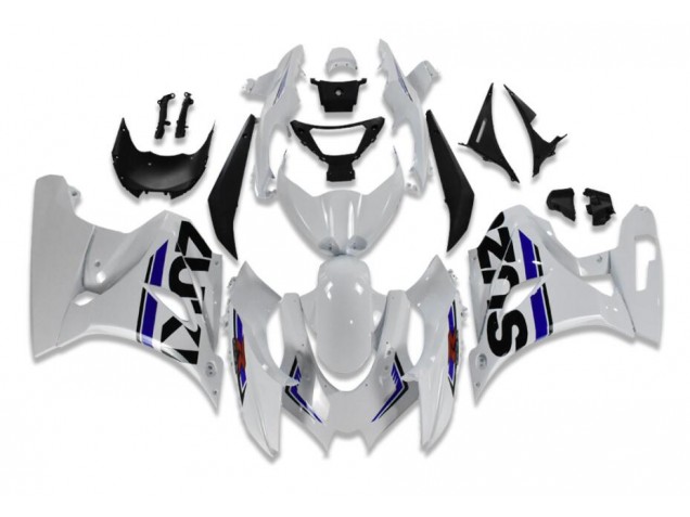 Cheapest 2017-2021 White Blue Suzuki GSXR 1000 Motorcycle Fairings Canada Cheapest 2017-2021 White Blue Suzuki GSXR 1000 Motorcycle Fairings Canada
