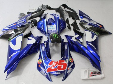 Cheapest 2017-2021 Movistar Yamaha YZF R6 Motorcylce Fairings Canada
