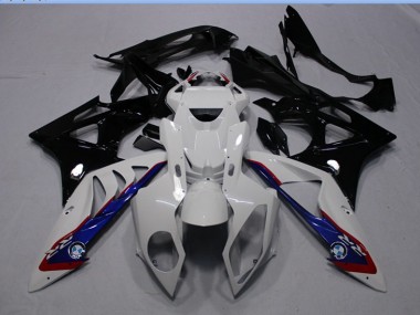Cheapest 2009-2014 White Black Blue BMW S1000RR Motorcycle Fairing Kit Canada