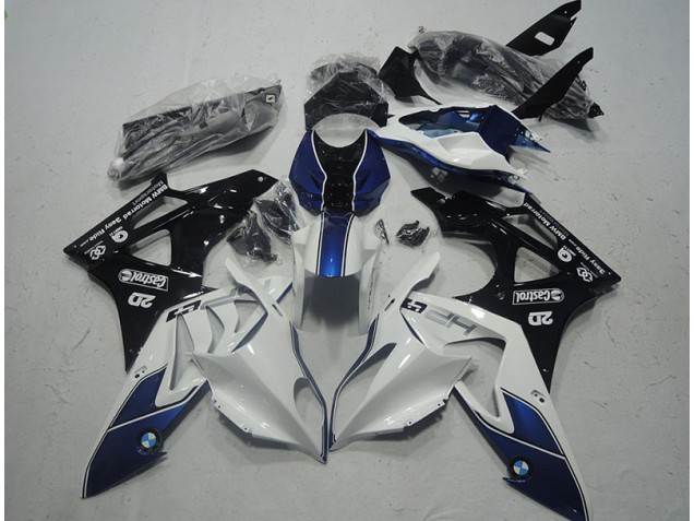 Cheapest 2009-2014 White Blue BMW S1000RR Motor Bike Fairings Canada Cheapest 2009-2014 White Blue BMW S1000RR Motor Bike Fairings Canada