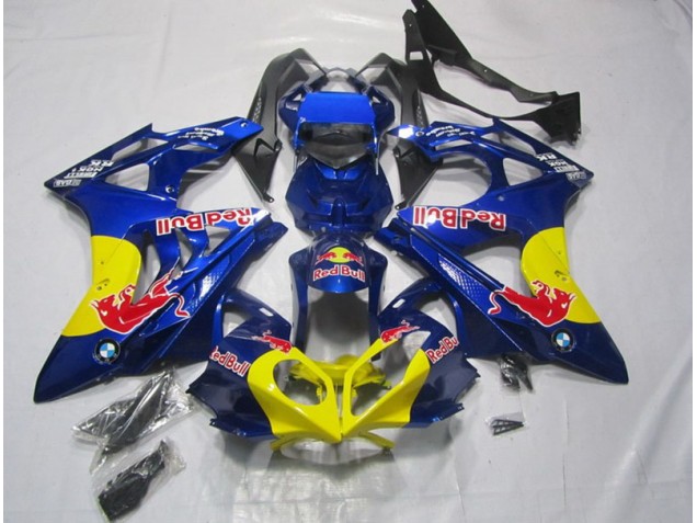 Cheapest 2009-2014 Yellow Blue RedBull BMW S1000RR Replacement Motorcycle Fairings Canada