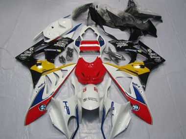 Cheapest 2009-2014 Red White Yellow BMW S1000RR Motorcycle Fairings Kits Canada