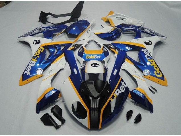 Cheapest 2009-2014 Black Blue White GoldBet BMW S1000RR Moto Fairings Canada