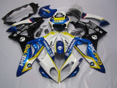 Cheapest 2009-2014 Blue White GoldBet BMW S1000RR Motorcycle Replacement Fairings Canada