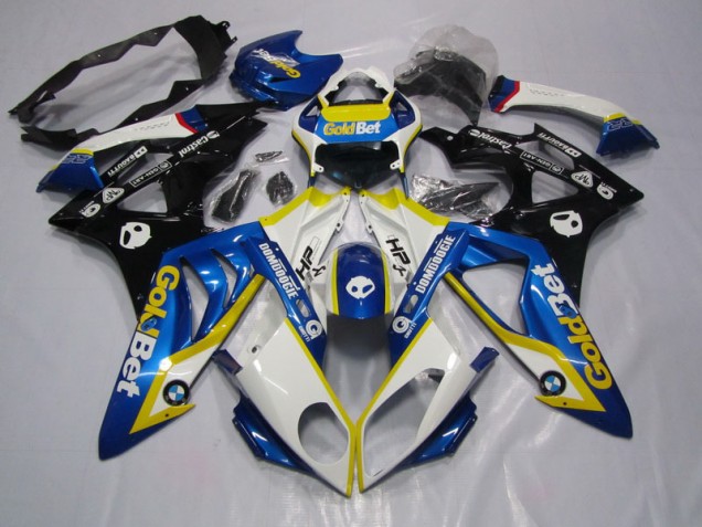 Cheapest 2009-2014 Blue White GoldBet BMW S1000RR Motorcycle Replacement Fairings Canada Cheapest 2009-2014 Blue White GoldBet BMW S1000RR Motorcycle Replacement Fairings Canada