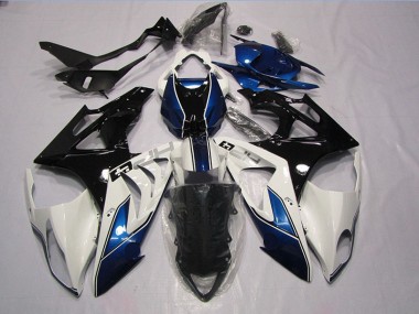 Cheapest 2009-2014 White Blue BMW S1000RR Replacement Fairings Canada