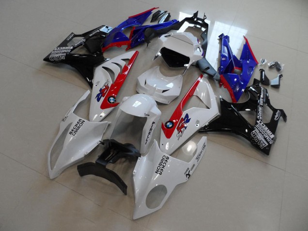 Cheapest 2009-2014 White Blue Red Becker Carbon BMW S1000RR Motorcylce Fairings Canada
