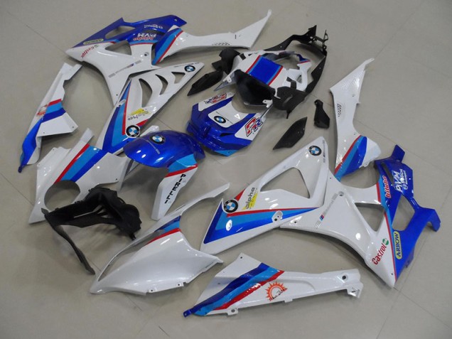 Cheapest 2009-2014 Blue White BMW S1000RR Motorcycle Fairing Kit Canada Cheapest 2009-2014 Blue White BMW S1000RR Motorcycle Fairing Kit Canada