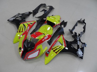 Cheapest 2009-2014 Green Red Monster BMW S1000RR Bike Fairings Canada