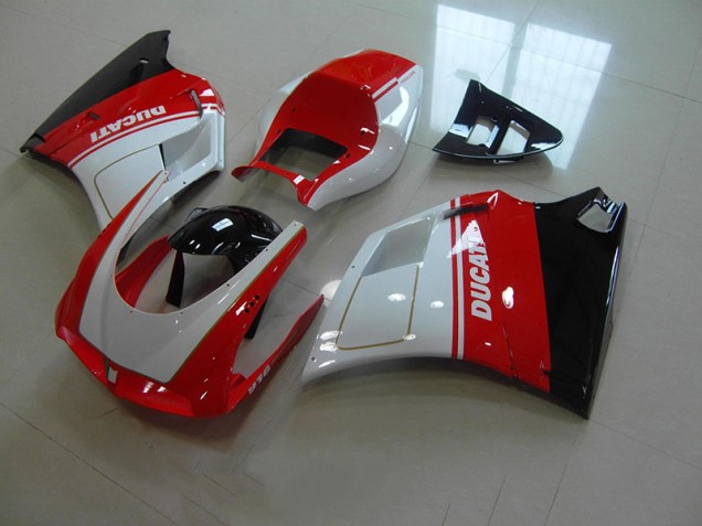 Cheapest 1993-2005 Red White Ducati 748 916 996 996S Motor Bike Fairings Canada