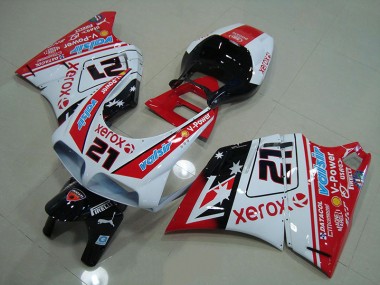 Cheapest 1993-2005 Red White Xerox 21 Ducati 748 916 996 996S Bike Fairing Canada
