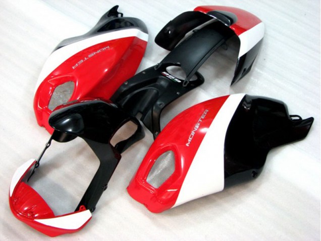 Cheapest 2008-2012 Black Red White Monster Ducati Monster 696 Motorcyle Fairings Canada Cheapest 2008-2012 Black Red White Monster Ducati Monster 696 Motorcyle Fairings Canada