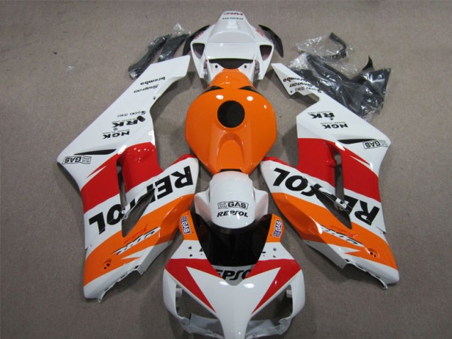 Cheapest 2004-2005 White Orange Repsol Honda CBR1000RR Moto Fairings Canada Cheapest 2004-2005 White Orange Repsol Honda CBR1000RR Moto Fairings Canada