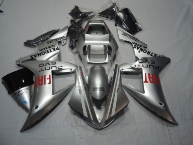 Cheapest 2004-2005 Silver Red Fiat Honda CBR1000RR Motorcycle Fairings Canada