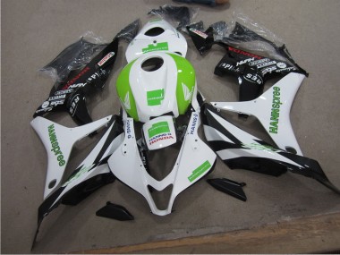 Cheapest 2004-2005 White Green Hannspree Honda CBR1000RR Motorcycle Fairing Kit Canada