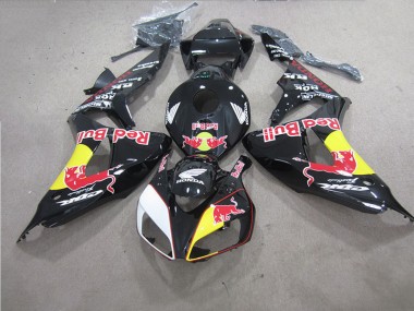 Cheapest 2006-2007 Black Red Bull Honda CBR1000RR Bike Fairings Canada