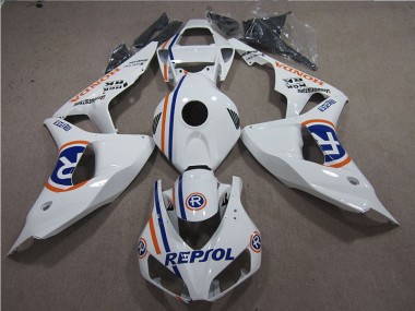 Cheapest 2006-2007 White Blue Repsol Honda CBR1000RR Bike Fairing Kit Canada