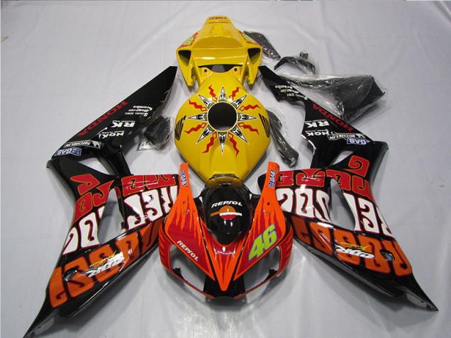 Cheapest 2006-2007 Repsol 46 Honda CBR1000RR Motorbike Fairing Kits Canada Cheapest 2006-2007 Repsol 46 Honda CBR1000RR Motorbike Fairing Kits Canada