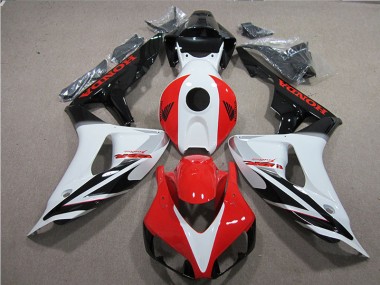 Cheapest 2006-2007 Black White Red Fireblade Honda CBR1000RR Motorcycle Fairings Kits Canada