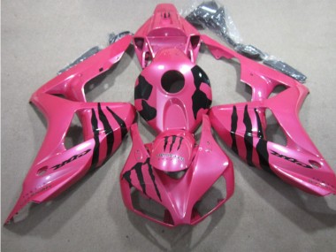 Cheapest 2006-2007 Pink Black Monster Honda CBR1000RR Motor Fairings Canada