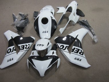 Cheapest 2008-2011 Black White Repsol Honda CBR1000RR Replacement Motorcycle Fairings Canada