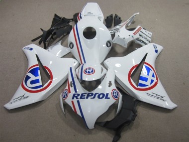 Cheapest 2008-2011 White Blue Repsol Honda CBR1000RR Motorcycle Bodywork Canada