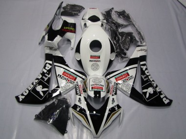 Cheapest 2008-2011 Black White Denso Playboy Honda CBR1000RR Motorcycle Fairing Kits Canada