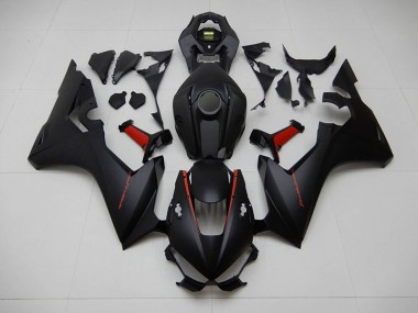 Cheapest 2017-2020 Black with Red Fireblade Honda CBR1000RR Motorcycle Fairings Kit Canada