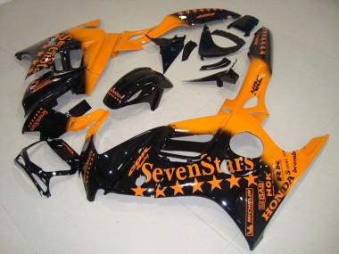 Cheapest 1995-1998 Black Orange SevenStars Honda CBR600 F3 Motor Fairings Canada