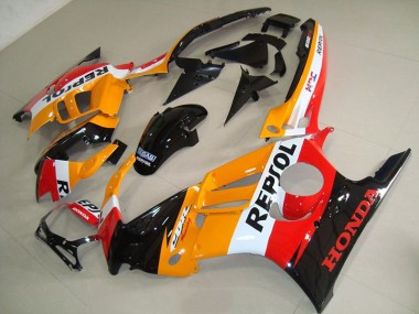 Cheapest 1995-1998 Orange Black Repsol Honda CBR600 F3 Motorbike Fairings Canada