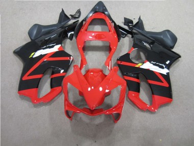 Cheapest 2001-2003 Red Black Honda CBR600 F4i Motorbike Fairing Kits Canada