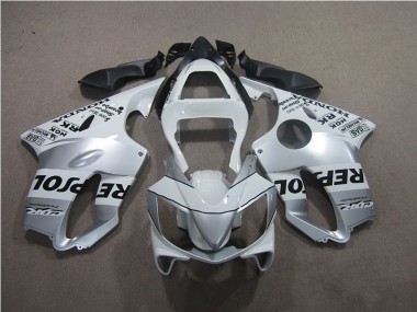 Cheapest 2001-2003 Silver Repsol Honda CBR600 F4i Motor Fairings Canada