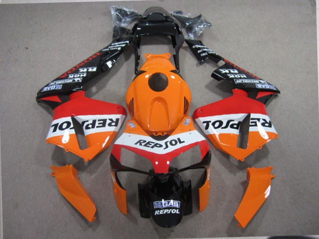 Cheapest 2003-2004 Orange Black Repsol Honda CBR600RR Motorcylce Fairings Canada Cheapest 2003-2004 Orange Black Repsol Honda CBR600RR Motorcylce Fairings Canada