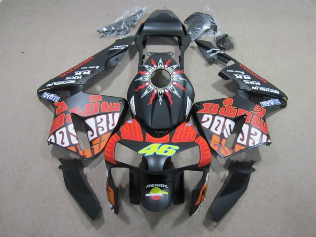 Cheapest 2003-2004 Black Red Repsol 46 Honda CBR600RR Motorcycle Bodywork Canada Cheapest 2003-2004 Black Red Repsol 46 Honda CBR600RR Motorcycle Bodywork Canada