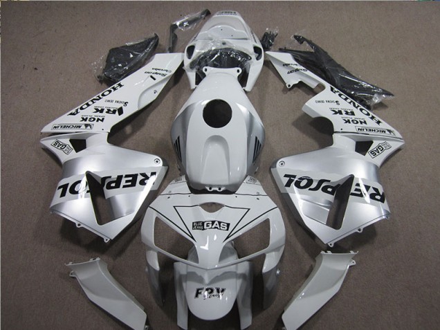 Cheapest 2005-2006 White Black Repsol Honda CBR600RR Motorcyle Fairings Canada Cheapest 2005-2006 White Black Repsol Honda CBR600RR Motorcyle Fairings Canada