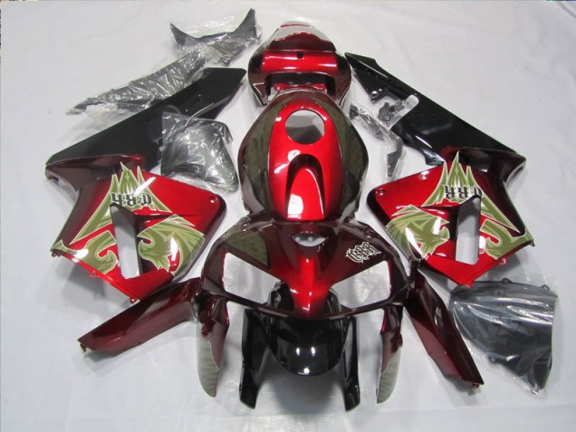 Cheapest 2005-2006 Black Red Honda CBR600RR Motorbike Fairings Canada Cheapest 2005-2006 Black Red Honda CBR600RR Motorbike Fairings Canada