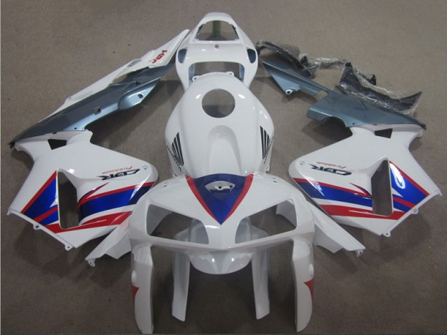Cheapest 2005-2006 White Blue Red Honda CBR600RR Motorcycle Fairing Canada
