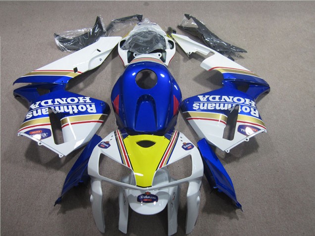 Cheapest 2005-2006 Blue White Rothmans Honda CBR600RR Moto Fairings Canada