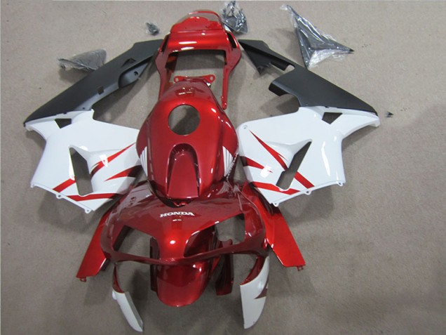 Cheapest 2005-2006 Red White Honda CBR600RR Motorcycle Fairings Canada Cheapest 2005-2006 Red White Honda CBR600RR Motorcycle Fairings Canada