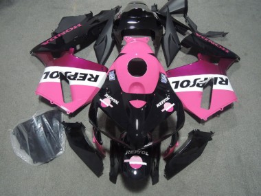 Cheapest 2005-2006 Pink Black Repsol Honda CBR600RR Bike Fairings Canada