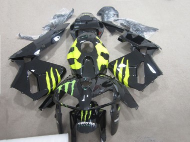 Cheapest 2005-2006 Black Green Monster Honda CBR600RR Motor Bike Fairings Canada