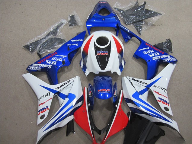 Cheapest 2007-2008 Blue White Red HRC Honda CBR600RR Motorcycle Fairing Canada Cheapest 2007-2008 Blue White Red HRC Honda CBR600RR Motorcycle Fairing Canada