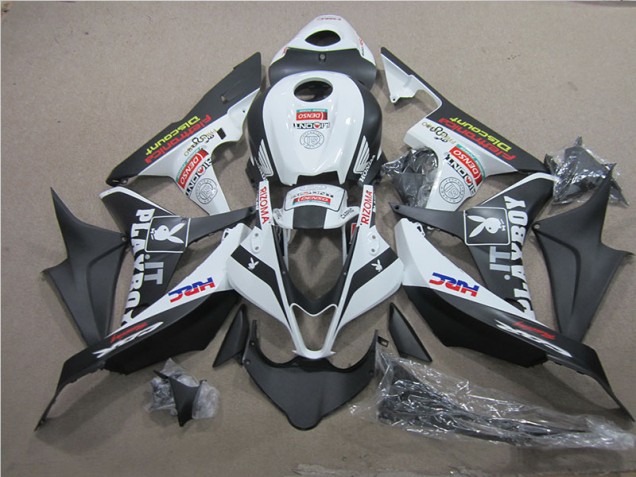 Cheapest 2007-2008 Black White HRC Honda CBR600RR Motorcycle Fairing Kits Canada Cheapest 2007-2008 Black White HRC Honda CBR600RR Motorcycle Fairing Kits Canada