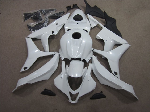 Cheapest 2007-2008 White Honda CBR600RR Bike Fairings Canada