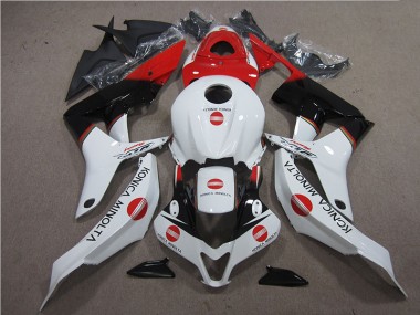 Cheapest 2007-2008 Red White Black Konica Minolta Honda CBR600RR Motor Bike Fairings Canada