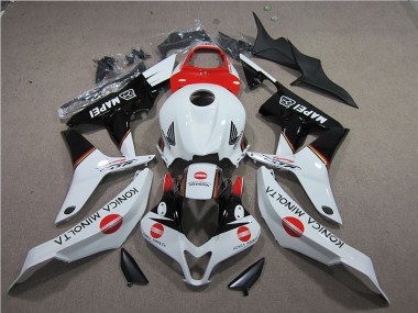 Cheapest 2007-2008 Red White Black Konica Minolta MAPEI Honda CBR600RR Motorcycle Bodywork Canada
